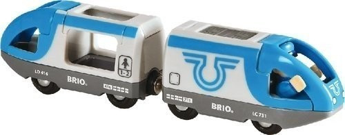 Brio Train de voyageurs bleu (33506)