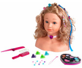 Accessoires Poupee Fille Mode Coiffure Tete a coiffer et a maquiller : amia Cheveux blonds Super Model 27 cm 