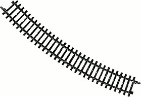 Märklin Rail courbe voie K 30° (2231)
