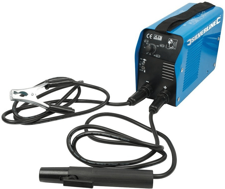 Silverline Poste à souder à l'arc inverter MMA/TIG 100 A (846386)