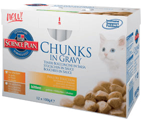 Hill's Feline Adult poulet et dinde (85 g)