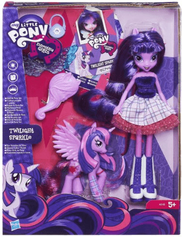 Hasbro My Little Pony Equestria Girls Twilight Sparkle And Pony Set