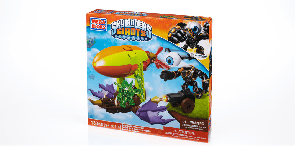MEGA BLOKS Skylanders - Zepplin Air Ship Assault (95415)