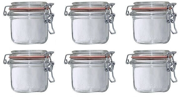 Le Parfait Lot de 6 terrines Super 200 ml