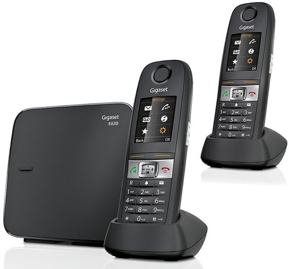 Gigaset E630 Duo noir