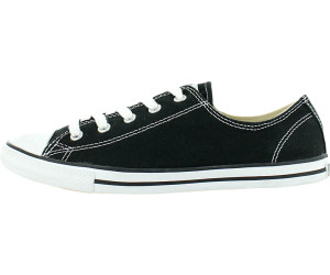 converse women's ct all star dainty ox shoes black white
