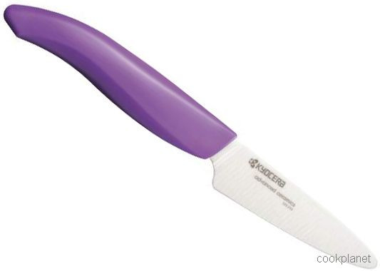 Kyocera Couteau d'office 7,5 cm violet