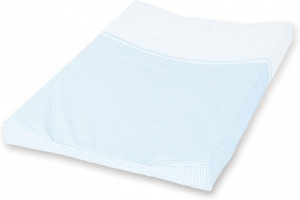 Pinolino Housse de coussin pour matelas à langer (vichy bleu)