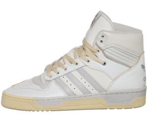 adidas originals rivalry hi top trainers white