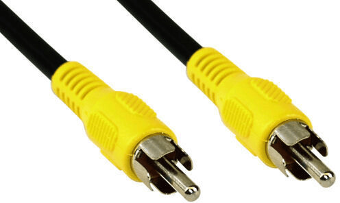 InLine 89937D Cinch Kabel, Video, 1x Cinch St/St, Steckerfarbe gelb (3,0m), Bild 2