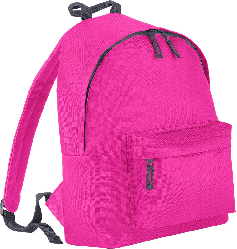 Bagbase Fashion Backpack fuchsia/graphite grey