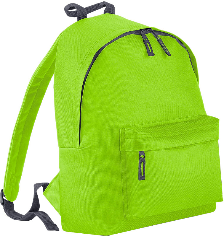 Bagbase Fashion Backpack lime green/graphite grey