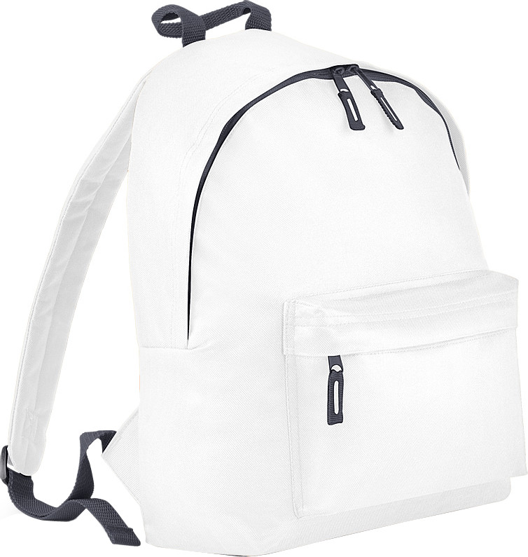Bagbase Fashion Backpack white/graphite grey