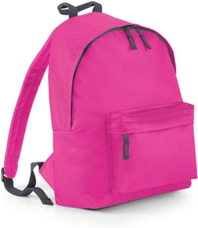 Bagbase Junior Fashion Backpack fuchsia/graphite grey