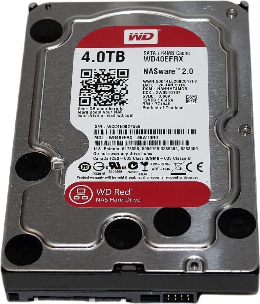 Western Digital Red SATA III ab 175 € | Vergleiche 4 Angebote auf