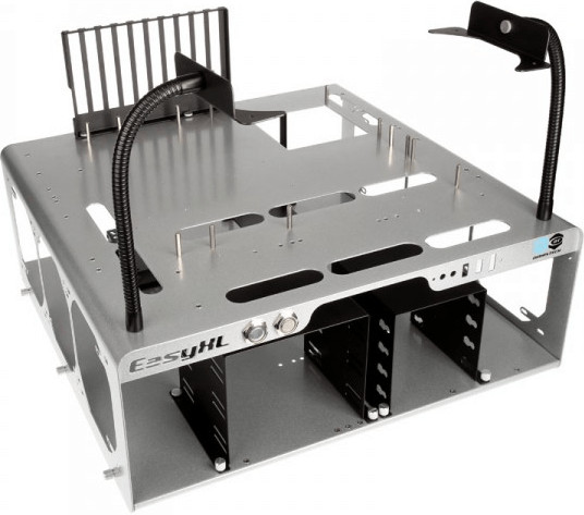 DimasTech Bench Table EasyXL Metallic Grey