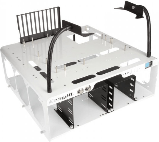 DimasTech Bench Table EasyXL Milk White