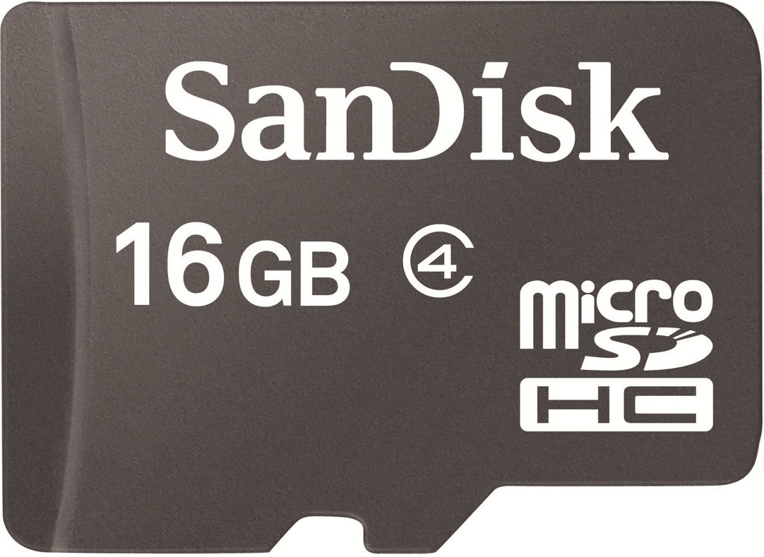 SanDisk Micro SDHC 16Go Class 4 (SDSDQM-016G-B35)