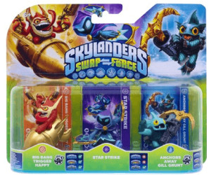 Activision Skylanders: Swap Force - Big Bang Trigger Happy + Star Strike + Anchors Away Gill Grunt