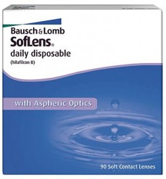 Bausch & Lomb Soflens Daily Disposable -6,25 (90 lentilles)