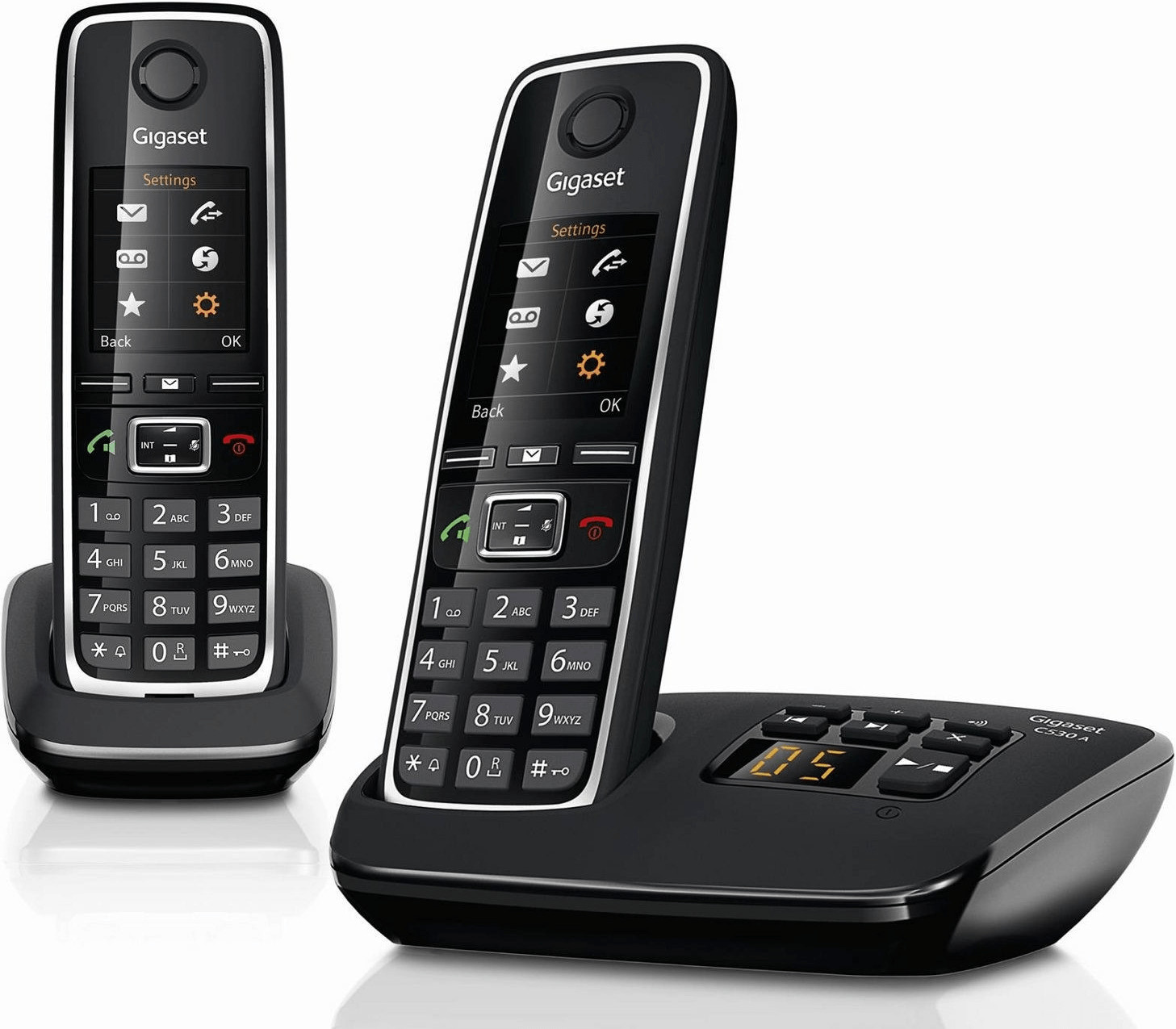 Gigaset C530A Duo noir