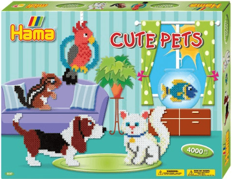 Hama Boîte Midi GM - Les Animaux de Compagnie