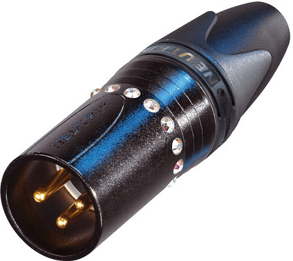 Neutrik NC3MXX-B-CRYSTAL