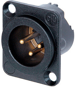 Neutrik NC3MD-LX-B