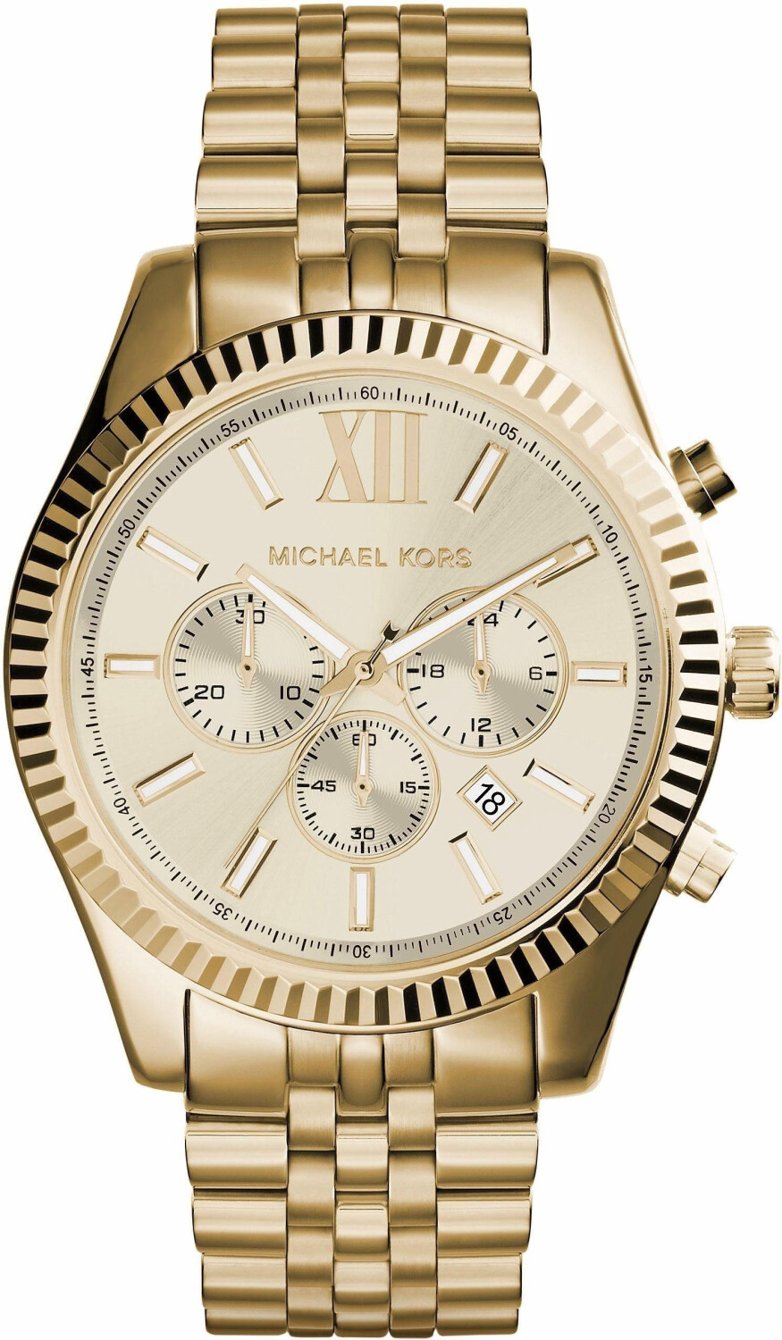 Michael kors lexington chronograph watch top