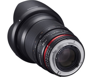 Objetivo fotográfico DSLR para Canon EF Samyang F1.4/35mm negro distancia focal fija 35mm, apertura f/1.4-22 AS UMC, diámetro filtro: 77mm 