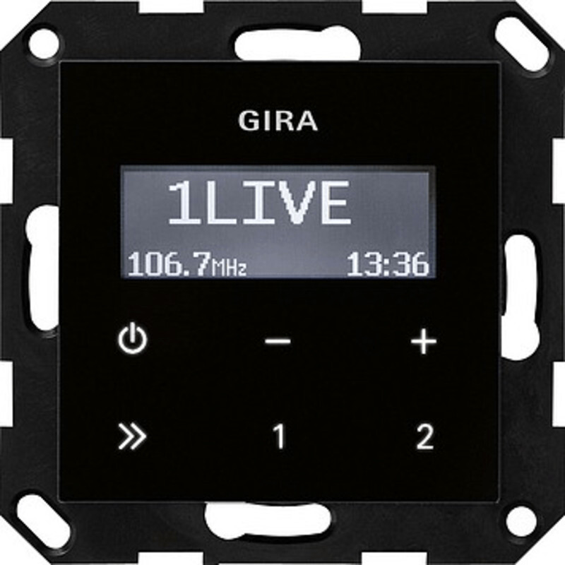 Gira UnterputzRadio RDS ohne Lautsprecher