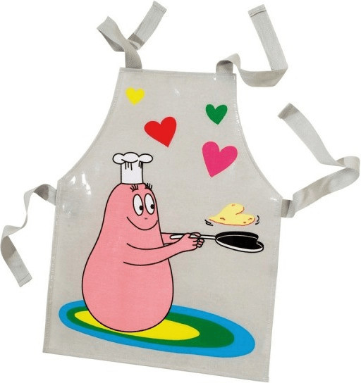 Petit Jour Paris Tablier en toile cirée Barbapapa (BA625D)