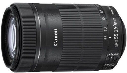 【配送無料】Canon EF-S　55-250　F4-5.6　IS　STM レンズ(ズーム)