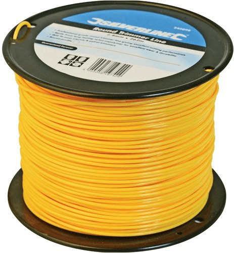 Silverline Tools Fil de coupe rond 2,0mm x 377m