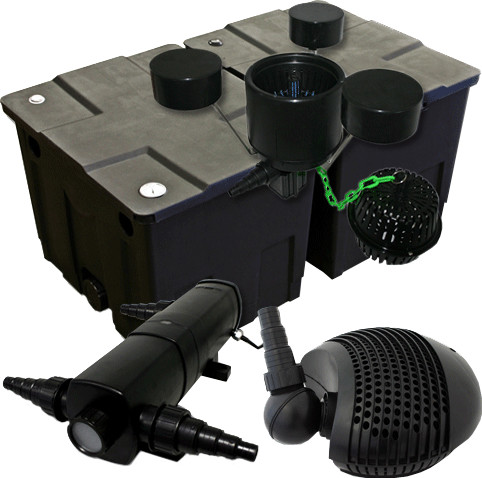 SunSun Teichfilter Set CPF 350 B 60.000 Liter, 36W UVC, Skimmer ab 461