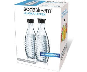 SodaStream duopack 2 x 0,6l glaskaraffen lavavajillas 