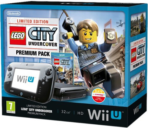 Nintendo Wii U LEGO City: Undercover Premium Pack Limited Edition