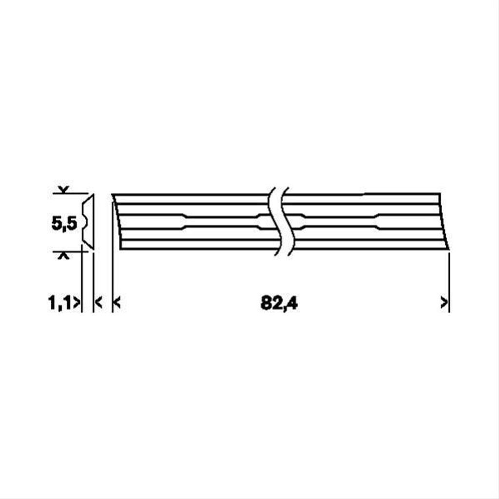 096) HM-Hobelmesser 35°, € | bei (2 ab 4,99 607 2 gerade, Stück Preisvergleich 000 Bosch