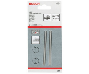 Bosch HM-Hobelmesser scharf, € 2 635 40°, 350) 608 gerade, Preisvergleich ab (2 | bei 7,00 Stück