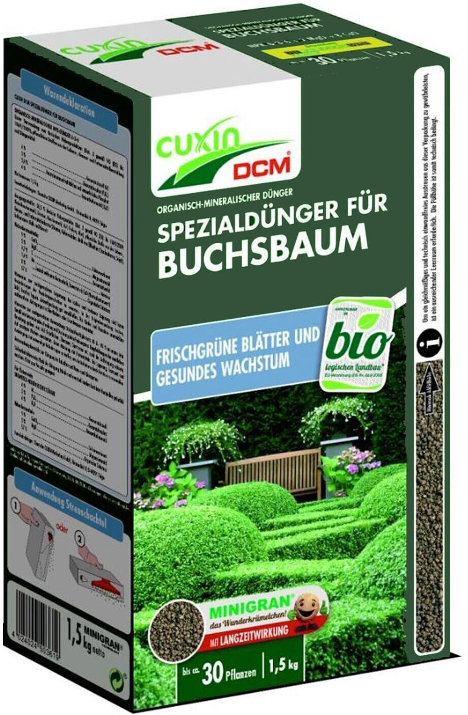 Cuxin BuchsbaumDünger 1,5 kg ab 8,99 € Preisvergleich