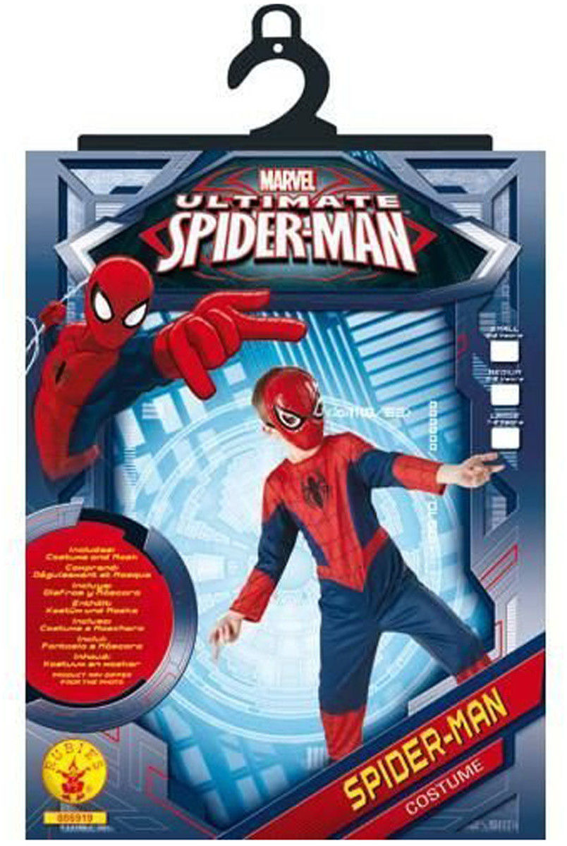 RUBIES Déguisement ultimate Spiderman Taille M - 5/6 ans pas cher 