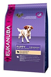 Eukanuba Puppy & Junior agneau & riz (2,5 kg)