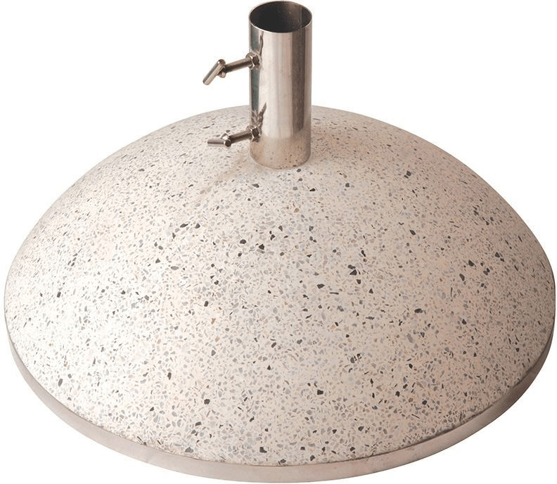 Esschert Pied de parasol granit blanc 43,9 kg