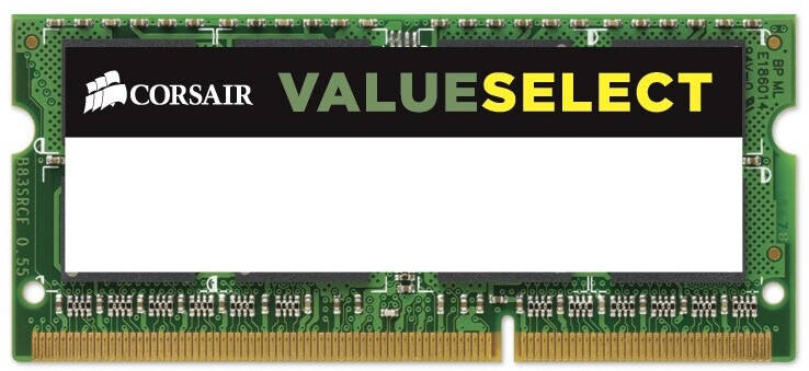 Corsair ValueSelect 8GB SO-DIMM DDR3 PC3-12800 CL11