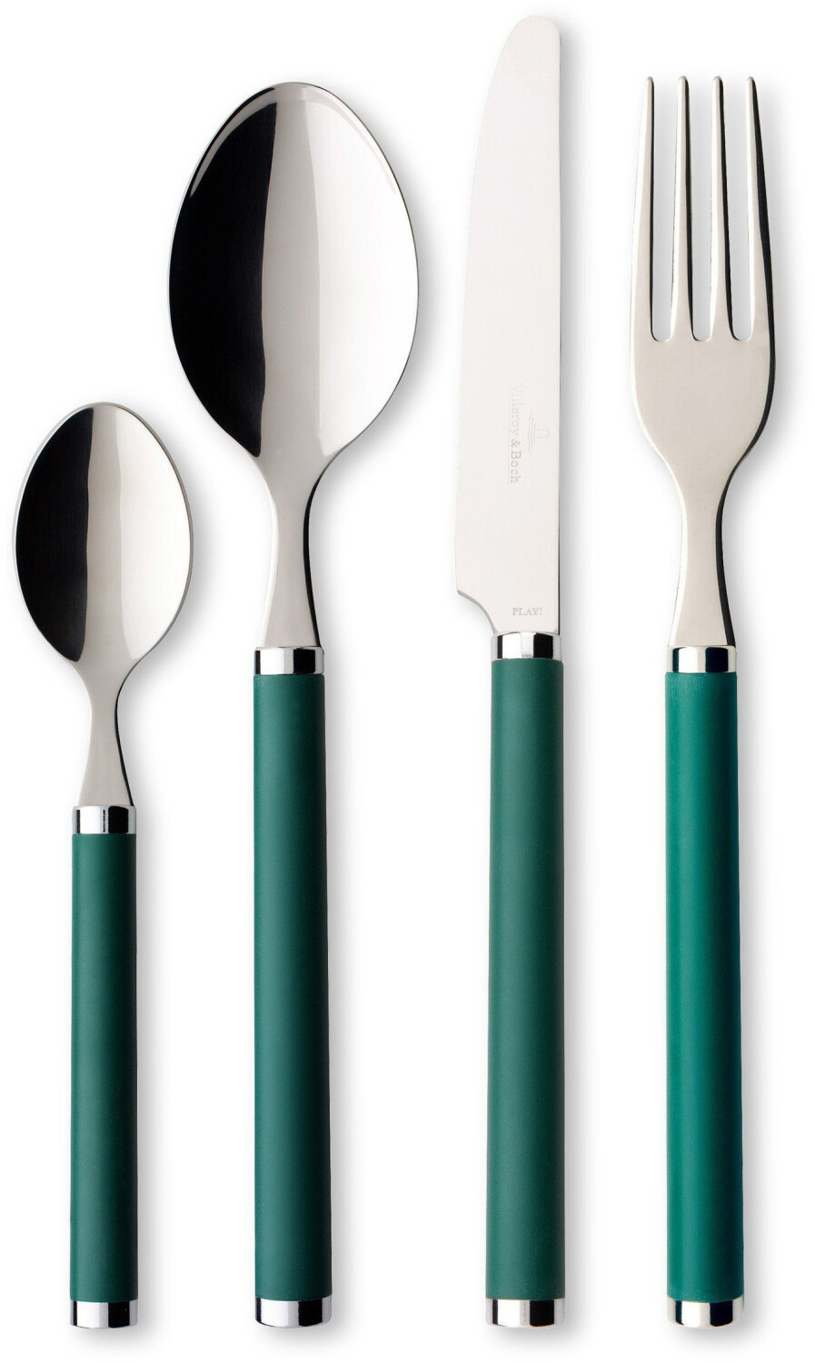 Villeroy & Boch Ménagère Play! Green Garden 24 pièces