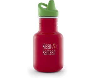 Klean Kanteen Kid Classic Sippy Water Bottle, 12 oz - Coral Strawberries