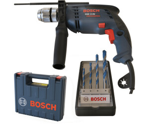 Bosch Professional GSB 16 RE - Taladro percutor (750 W, 0 – 2800 rpm, Ø max  perforación hormigón 16 mm, en maletín) : : Bricolaje y  herramientas