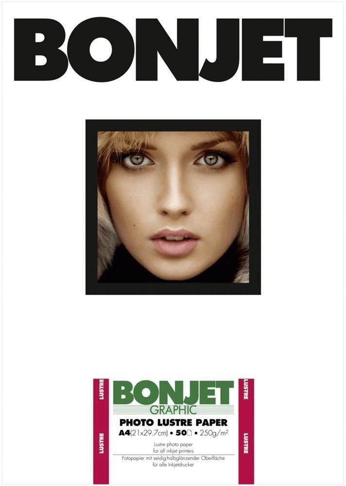 Bonjet BJ3PLP250 Photo Lustre Paper A4 (BON9013157)
