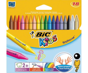 Bic Crayon De Couleur Plastique Decor Paquet De 12 Pcs - Prix pas cher