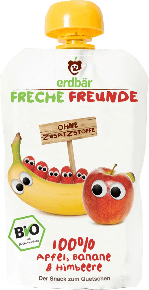 erdbär Sachet de compote Erdbär polisson Bio (100 g)